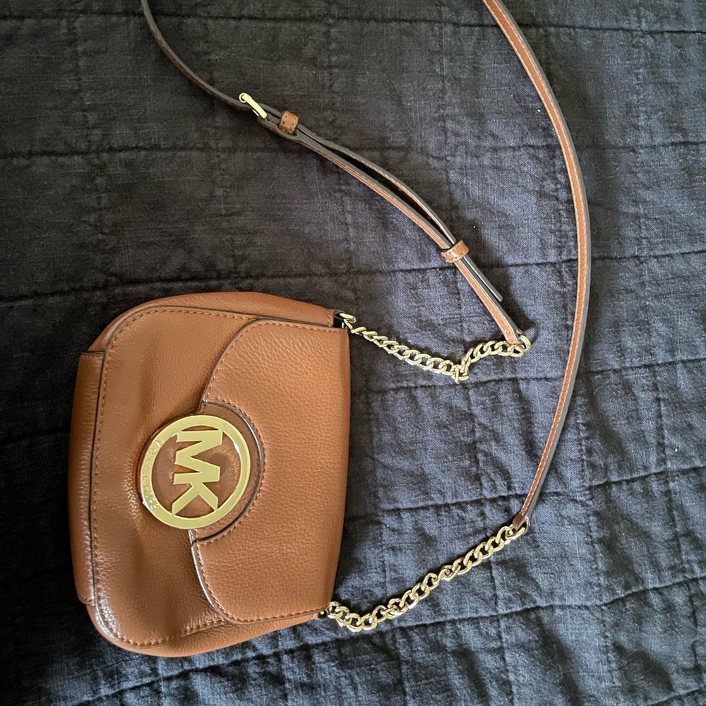 Brown Michael Kors crossbody